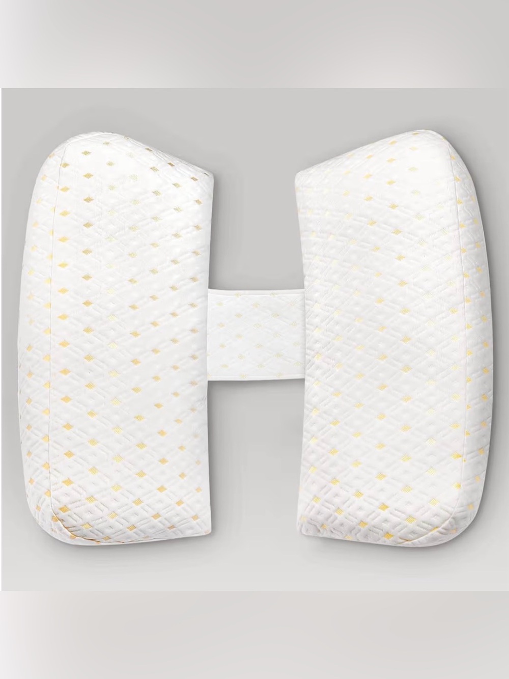 Coldew pregnancy pillow with detachable sides for belly & back support